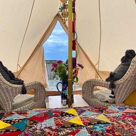 Coastal Stay Bell Tent Porthgain Dış mekan fotoğraf